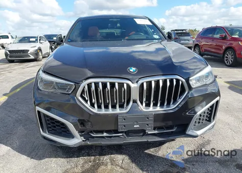 2021 BMW X6 xDrive40I из США, поврежденный, VIN 5UXCY6C0XM9E24227